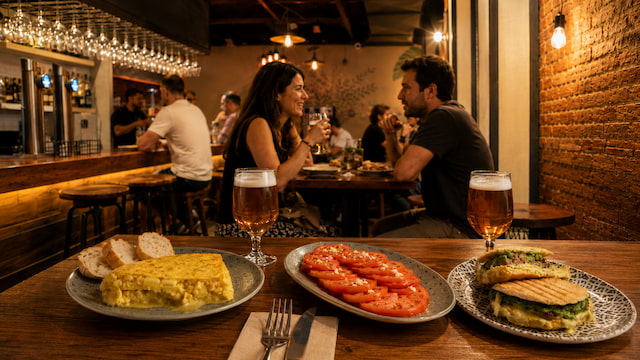 Picoteo en el barrio de Salamanca en Madrid
